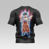 Dragon Ball Z, Goku, Kakorate On the back of a Black T-Shirt